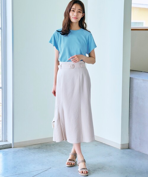 grove（グローブ）の「◆【ひんやり/UV/洗える/毛玉になりにくい】やわらかドライタッチラグランニット（ニット/セーター・レディース・ホワイト系5/ピンク系/オフホワイト/ライトブルー/ブラック・03/02/01/05/04）」の18枚目の写真