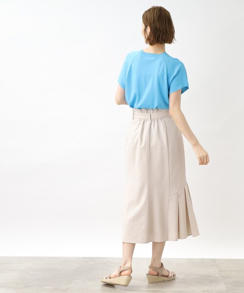 grove（グローブ）の「◆【ひんやり/UV/洗える/毛玉になりにくい】やわらかドライタッチラグランニット（ニット/セーター・レディース・ホワイト系5/ピンク系/オフホワイト/ライトブルー/ブラック・03/02/01/05/04）」の21枚目の写真