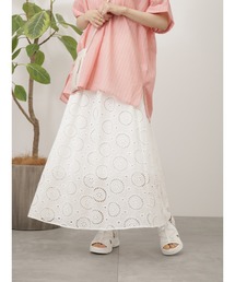 Lugnoncure | アイレットレースギャザースカート(スカート)