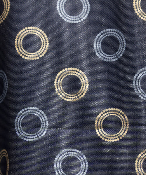 GLOSTER（グロスター）の「【GLOSTER/グロスター】ジオメトリック柄 オープンカラーシャツ メッシュシャツ（シャツ/ブラウス・メンズ・ブラック/ネイビー/ホワイト・S/M/L）」の7枚目の写真