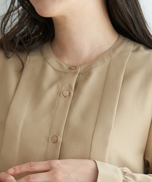 ikka（イッカ）の「２ＷＡＹタックドロストワンピース（ワンピース・レディース・オリーブ/ベージュ・S/M/L）」の9枚目の写真