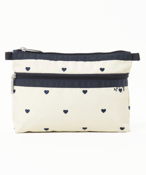 LeSportsac（レスポートサック）の「COSMETIC CLUTCH ネイビースイス 