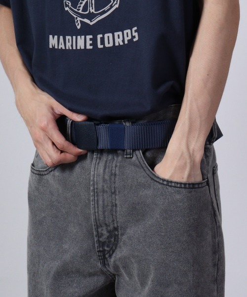 FUNALIVE（ファンアライブ）の「JON 『耐久性抜群』アクリルGIベルト（ベルト・メンズ・ブラウン/カーキ/ベージュ/グレー/ネイビー/ブラック・FREE）」の16枚目の写真