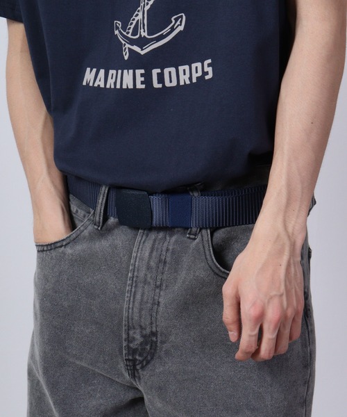 FUNALIVE（ファンアライブ）の「JON 『耐久性抜群』アクリルGIベルト（ベルト・メンズ・ブラウン/カーキ/ベージュ/グレー/ネイビー/ブラック・FREE）」の18枚目の写真