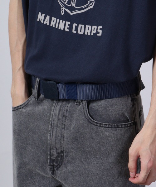 FUNALIVE（ファンアライブ）の「JON 『耐久性抜群』アクリルGIベルト（ベルト・メンズ・ブラウン/カーキ/ベージュ/グレー/ネイビー/ブラック・FREE）」の19枚目の写真