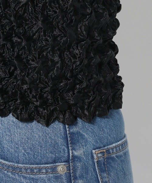 LOWRYS FARM（ローリーズファーム）の「ポップコーンプルオーバーＳＳ　968139（Tシャツ/カットソー・レディース・ブラック/その他/ネイビー・FREE）」の14枚目の写真