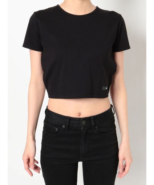 MURUA（ムルーア）の「サークルバックコンパクトカットソー（Tシャツ/カットソー・レディース・ブラック/パープル・FREE）」の9枚目の写真