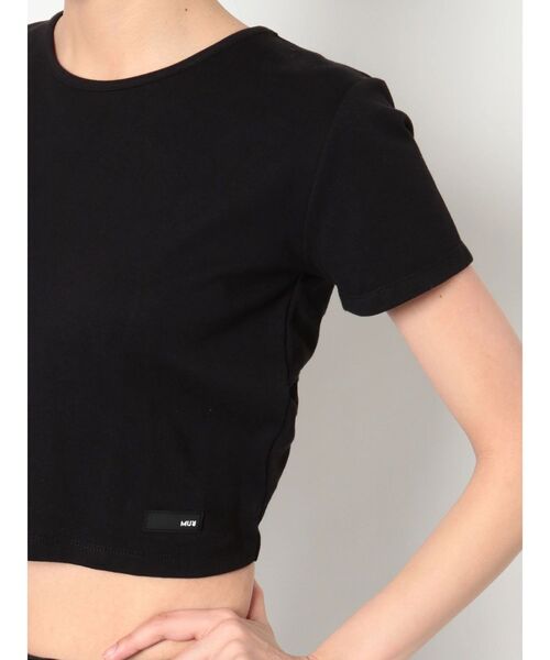 MURUA（ムルーア）の「サークルバックコンパクトカットソー（Tシャツ/カットソー・レディース・ブラック/パープル・FREE）」の13枚目の写真