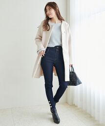 MAJESTIC LEGON | ハイウエストスキニー(デニムパンツ)