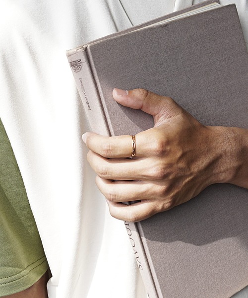 センスの豊かさがこの指もとに】インフィニティーリング メンズ