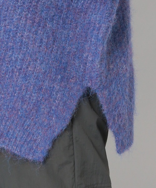 LOWRYS FARM（ローリーズファーム）の「２ＷＡＹメランジプルオーバーLS　960948（ニット/セーター・レディース・アイボリー/パープル/オレンジ/ブラック・FREE）」の10枚目の写真