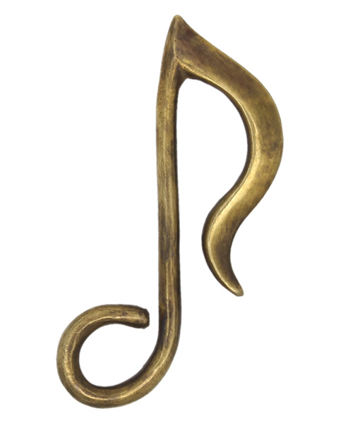 ROTAR(ローター)の「Classical Note Brass Keyholder 真鍮 キーホルダー(キーホルダー・メンズ・ゴールド系その他・FREE)」の5枚目の写真