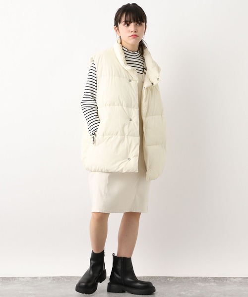 GLOBAL WORK(グローバルワーク)の「大人見え中綿ベスト/AND YUA ANY/961092(ベスト・キッズ・ブラック/アイボリー・150cm/160cm)」の18枚目の写真