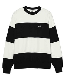 X-girl | STRIPED SWEAT TOP(スウェット)