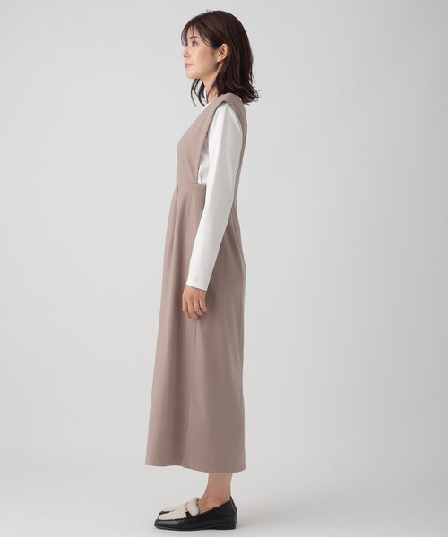 Elura（エルーラ）の「ストラップナロースカート（ジャンパースカート・レディース・ブラウン系その他/ブラック・FREE）」の17枚目の写真