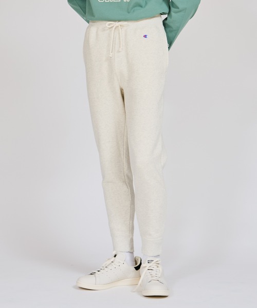 Champion（チャンピオン）の「【Champion/チャンピオン】メンズ ベーシック スウェットパンツ（スウェットパンツ・メンズ・オートミール/ブラック/ダークグリーン/ダークグレー/グレー/ネイビー/オリーブ・SMALL/X-LARGE/LARGE/MEDIUM/XX-LARGE）」の4枚目の写真