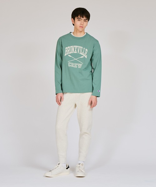 Champion（チャンピオン）の「【Champion/チャンピオン】メンズ ベーシック スウェットパンツ（スウェットパンツ・メンズ・オートミール/ブラック/ダークグリーン/ダークグレー/グレー/ネイビー/オリーブ・SMALL/X-LARGE/LARGE/MEDIUM/XX-LARGE）」の19枚目の写真