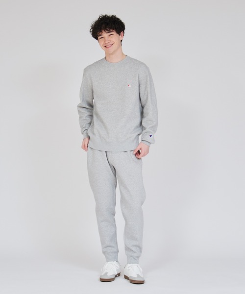 Champion（チャンピオン）の「【Champion/チャンピオン】メンズ ベーシック スウェットパンツ（スウェットパンツ・メンズ・オートミール/ブラック/ダークグリーン/ダークグレー/グレー/ネイビー/オリーブ・SMALL/X-LARGE/LARGE/MEDIUM/XX-LARGE）」の17枚目の写真