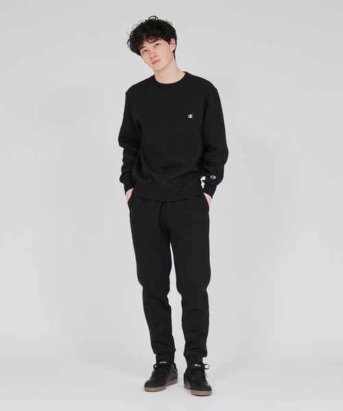 Champion（チャンピオン）の「【Champion/チャンピオン】メンズ ベーシック スウェットパンツ（スウェットパンツ・メンズ・オートミール/ブラック/ダークグリーン/ダークグレー/グレー/ネイビー/オリーブ・SMALL/X-LARGE/LARGE/MEDIUM/XX-LARGE）」の12枚目の写真