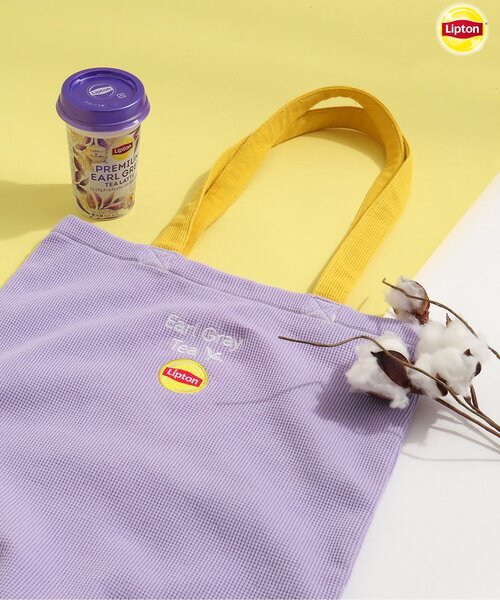 apres les cours（アプレレクール）の「リプトンカラートートバッグ（トートバッグ・キッズ・ラベンダー/イエロー/レッド/アイボリー・FREE）」の3枚目の写真