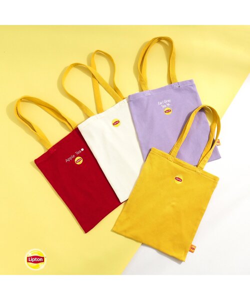 apres les cours（アプレレクール）の「リプトンカラートートバッグ（トートバッグ・キッズ・ラベンダー/イエロー/レッド/アイボリー・FREE）」の5枚目の写真