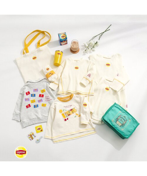 apres les cours（アプレレクール）の「リプトンカラートートバッグ（トートバッグ・キッズ・ラベンダー/イエロー/レッド/アイボリー・FREE）」の7枚目の写真