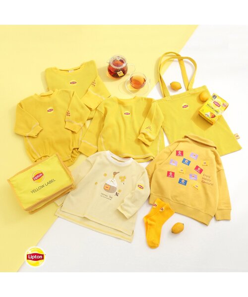 apres les cours（アプレレクール）の「リプトンカラートートバッグ（トートバッグ・キッズ・ラベンダー/イエロー/レッド/アイボリー・FREE）」の8枚目の写真