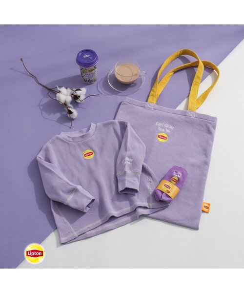 apres les cours（アプレレクール）の「リプトンカラートートバッグ（トートバッグ・キッズ・ラベンダー/イエロー/レッド/アイボリー・FREE）」の9枚目の写真