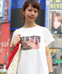 Kastane | 【Kastane×バケモノの子】人間界プリントTシャツ(Tシャツ/カットソー)