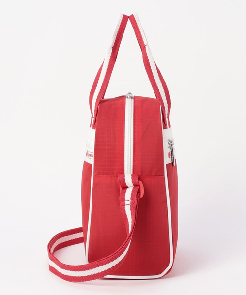 LeSportsac(レスポートサック)の「N/S MINI SATCHEL スペクテイタールージュレッド(ショルダーバッグ)」 WEAR