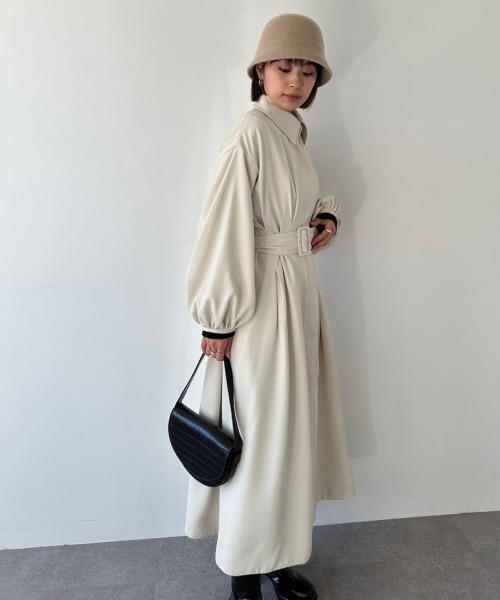 number standard drwcys ステンカラーコート DRWCYS 「DRWCYS」 ステンカラーコート 1 ベージュ レディース