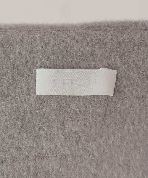 SEEALL(シーオール)の「【SEEALL / シーオール】4 TUCK パンツ(スラックス・レディース・チャコールグレー・MEDIUM)」の19枚目の写真