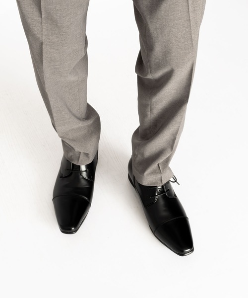 MM/ONE（エムエムワン）の「ストレートチップ 外羽根 ドレスブーツ ビジネス（ブーツ・メンズ・ブラック・43/41/42/40/46/45/44）」の5枚目の写真
