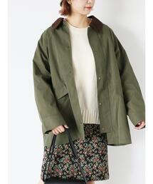 ehka sopo | コーデュロイ襟ブルゾン(ブルゾン)