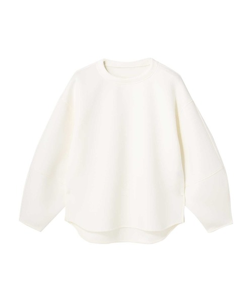 Settimissimo（セッティミッシモ）の「スポンジリバー ランタンスリーブ クルーネック プルオーバー（スウェット・レディース・ブラック/アイボリー・FREE）」の9枚目の写真