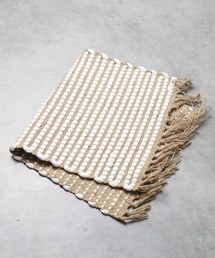 ARCHIVER（アーカイバ）の「【75】RECYCLE POLYESTER & JUTE RUG(45cm x 75cm)（ラグ/マット）」