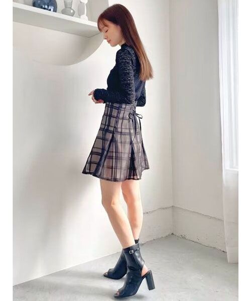 MERCURYDUO（マーキュリーデュオ）の「シアーレースカットソー（Tシャツ/カットソー・レディース・ミント/ブラック/オフホワイト・FREE）」の21枚目の写真