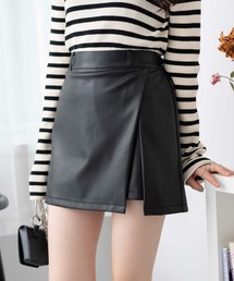 WEGO | WEGO/【24年春夏新作】スリットレイヤードスカパン(スカート)