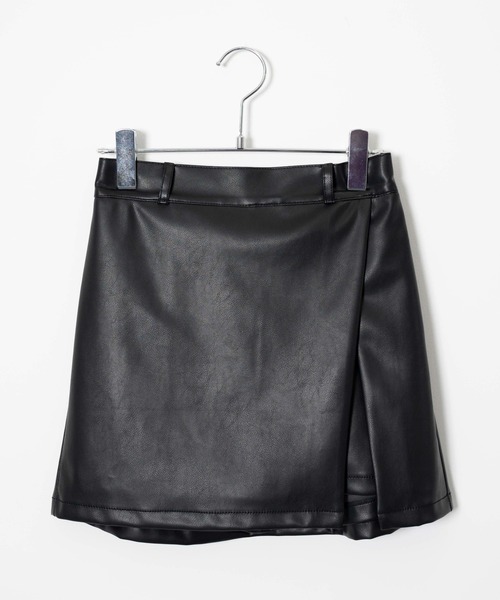 WEGO（ウィゴー）の「WEGO/スリットレイヤードスカパン（スカート・レディース・アイボリー/ブラック系その他・FREE）」の8枚目の写真