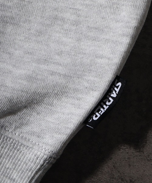 STARTER BLACK LABEL（スターターブラックレーベル）の「【STARTER /スターター】グラフィック発砲プリント 裏起毛 オーバーサイズ スウェットプルオーバー（スウェット・メンズ・ホワイト系/ブラック/ブラウン・M/L/XL）」の12枚目の写真