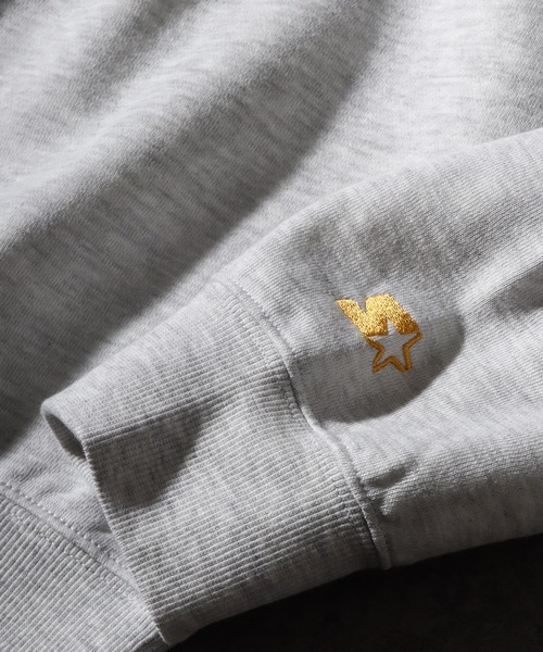 STARTER BLACK LABEL（スターターブラックレーベル）の「【STARTER /スターター】グラフィック発砲プリント 裏起毛 オーバーサイズ スウェットプルオーバー（スウェット・メンズ・ホワイト系/ブラック/ブラウン・M/L/XL）」の11枚目の写真