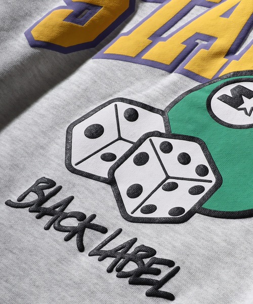 STARTER BLACK LABEL（スターターブラックレーベル）の「【STARTER /スターター】グラフィック発砲プリント 裏起毛 オーバーサイズ スウェットプルオーバー（スウェット・メンズ・ホワイト系/ブラック/ブラウン・M/L/XL）」の10枚目の写真