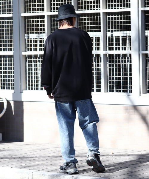 STARTER BLACK LABEL（スターターブラックレーベル）の「【STARTER /スターター】グラフィック発砲プリント 裏起毛 オーバーサイズ スウェットプルオーバー（スウェット・メンズ・ホワイト系/ブラック/ブラウン・M/L/XL）」の19枚目の写真