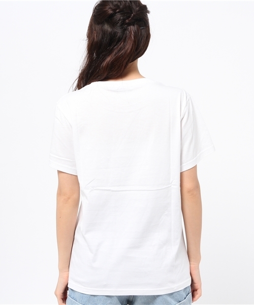 WEGO（ウィゴー）の「WEGO/デジタルハートTシャツ（Tシャツ/カットソー・レディース・ホワイト/ブラック・FREE）」の11枚目の写真