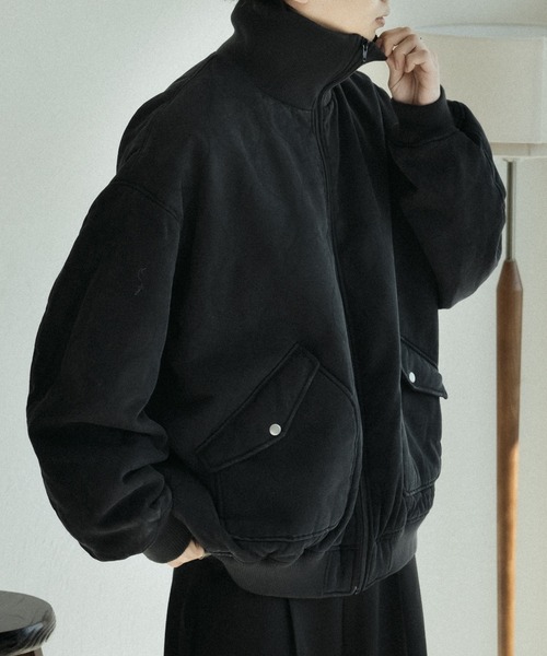 epnok(エプノック)の「キルティングトラックブルゾン(ブルゾン・メンズ・カーキ/ネイビー/ブラック・SMALL/MEDIUM/LARGE)」の13枚目の写真