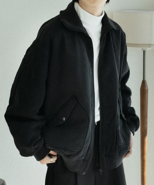 epnok(エプノック)の「キルティングトラックブルゾン(ブルゾン・メンズ・カーキ/ネイビー/ブラック・SMALL/MEDIUM/LARGE)」の9枚目の写真