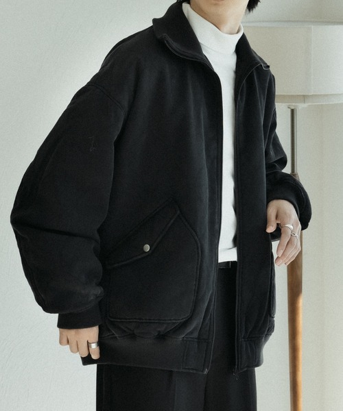 epnok(エプノック)の「キルティングトラックブルゾン(ブルゾン・メンズ・カーキ/ネイビー/ブラック・SMALL/MEDIUM/LARGE)」の10枚目の写真