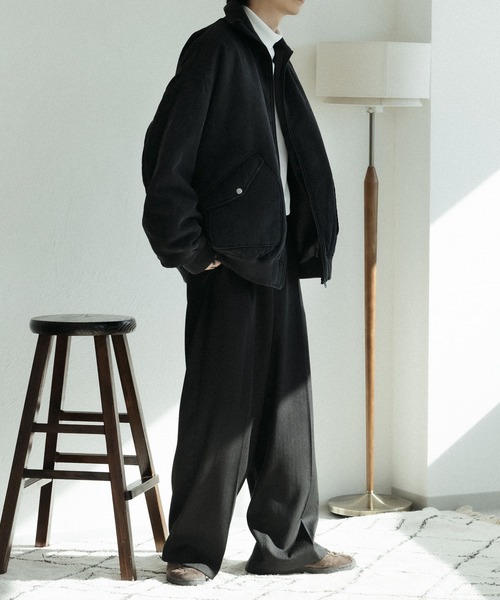 epnok(エプノック)の「キルティングトラックブルゾン(ブルゾン・メンズ・カーキ/ネイビー/ブラック・SMALL/MEDIUM/LARGE)」の14枚目の写真