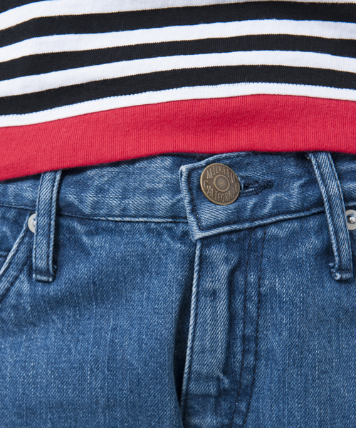 MILKFED.(ミルクフェド)の「BOYFRIEND DENIM PANTS(その他パンツ・レディース・インディゴブルー/ライトインディゴブルー・SMALL/MEDIUM/X-SMALL)」の7枚目の写真