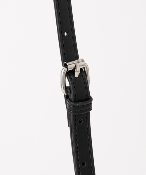 COLONY 2139（コロニートゥーワンスリーナイン）の「シンセティックレザーバーティカルバッグ（ショルダーバッグ・メンズ・ブラック/ブルー/グレー・FREE）」の4枚目の写真